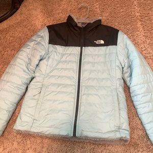 new reversible winter jacket!!!! inside is so so soft and great for cold weather